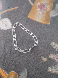 Gourmette en argent 