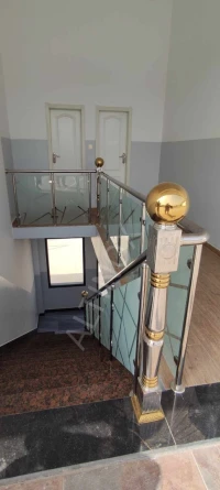 rampe d'escalier en inox