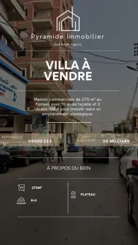 Vente Villa Oran Oran