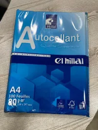 RAME PAPIER AUTOCALLANT A4 80G/100F