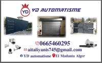 Installation caméra digi code  rideau et portail électrique 