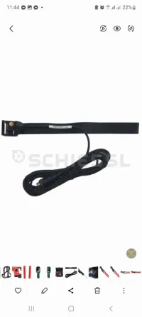 Sonde tuyau velcro Testo 0609 5602