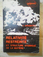 livres-magazines-relativite-restreinte-et-structure-atomique-de-la-matiere-alger-centre-algerie