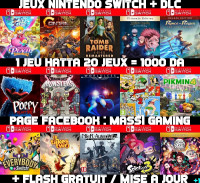 nintendo-wii-installation-jeux-dial-switch-flashee-pucee-flash-gratuit-dlc-mise-a-jour-reghaia-alger-algerie