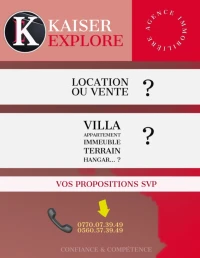 Cherche location Appartement Alger Hydra