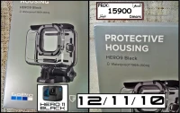 GoPro 9 10 11 2 Black caisson plongée sous marine originale 60 metres 