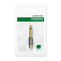 UGREEN adaptateur jack 6,35 mm (mâle) vers RCA (femelle) plaqué or 