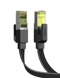UGREEN câble réseau Ethernet CAT7 10Gbps en coton tressé Flat 1M