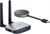 Hagibis Kit Wireless HDMI Extender Full HD 1080P 60Hz 5GHz 50m, For PC, PS4/5, Xbox