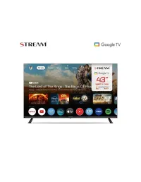 Téléviseur LED STREAM FULLHD 32P - 40P - 43P - 50P - 55P - 58P - 65P - 75P - GOOGLE TV FHD