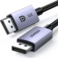 UGREEN DisplayPort 2.1 Cable 6.6FT, [VESA Certified] DP 2.0 Cable DP to DP 16K Cable Support 