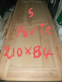 Porte bois rouge 