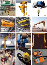 Fournitures maintenance de tous types ponts roulants portique potence.