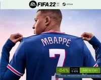 Compte steam avec Fifa 22 online