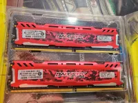 Kit RAM CRUCIAL BALLISTIX 16GB 8*2 DDR4 2400MHZ