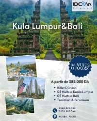 Kuala Lumpur&BALI