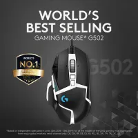 SOURIS GAMER LOGITECH G502 HERO SE SILVER