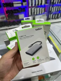 Belkin USB-C 4-en-1 Hub HDMI 4K, USB-A, USB-C PD 100W Pass-through