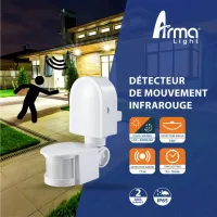 DETECTEUR DE MOUVEMENT INFRAROUGE 