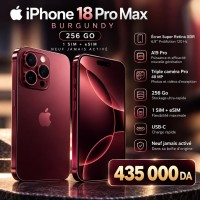 آخر-iphone-18-pro-max-256-burgundy-sim-esim-435-000da-neuf-القبة-الجزائر
