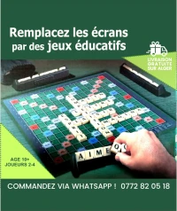  Scrabble GM سكرابل jeux//Livraison à domicile gratuite sur Alger// ألعاب تربوية 