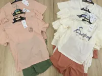 Ensemble Fille t-shirt et short TEX 