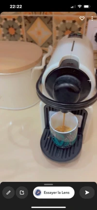 Cafetière nespresso