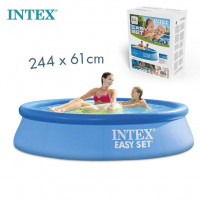 jouets-intex-piscine-gonflable-ronde-easy-set-blue-l-x-244x60cm-28106np-bab-ezzouar-alger-algerie