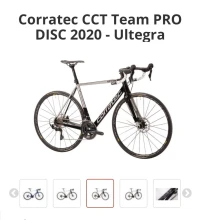 Vélo route corratec carbone taille 54