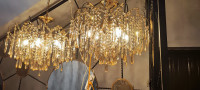 decoration-furnishing-tres-beaux-lustres-dores-de-12-bras-pour-6-lampes-blida-algeria