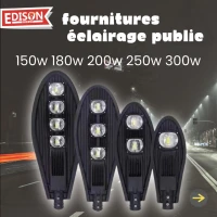 Fournitures luminaire led éclairage public