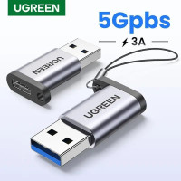 informatique-ugreen-adaptateur-usb-c-femelle-vers-male-31-gen-2-10-gbits-otg-birtouta-alger-algerie