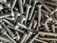 Vis BTR Tête Bombée 6 Pans Creux en INOX