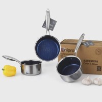 Série 03 Casseroles tous feux induction 14+16+18 cm Unipro Original thumbnail 2
