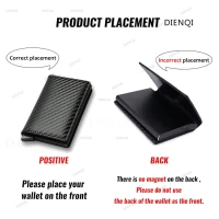 Porte-cartes de crédit anti-voleur Rfid pour hommes et femmes