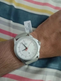  NAVIFORCE-Montre-bracelet à quartz étanche pour homme GRIS ET NOIR