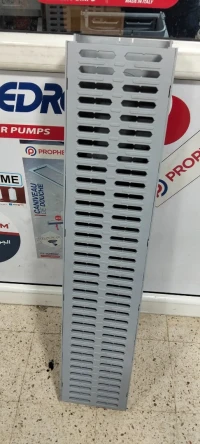 Caniveau extérieur en plastique pvc