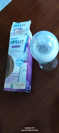 Biberon naturel Philips Avent Glass 