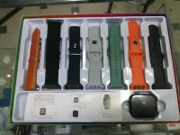 Smart watch t24 pro max avec 7 bracelet 