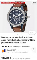 hommes-montre-fossil-original-bab-ezzouar-alger-algerie