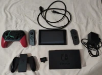 Nintendo Switch flashée avec plein de jeu