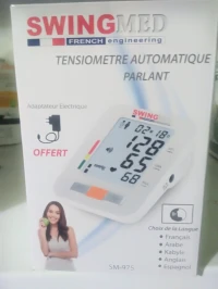 Tensiometre automatique parlant avec adaptateur