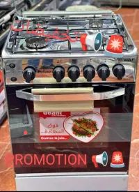 Promotion cuisinière géant inox 4 feux 
