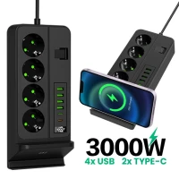 Multiprise (type C / USB/ sans fil) متعدد المآخذ