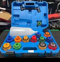 Kit remplissage d'huile de voiture 16 pcs