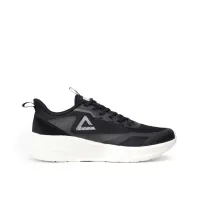 BASKET DE RUNNING PEAK HOMME BLACK WHITE
