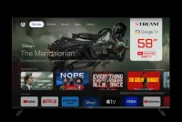 Téléviseur Stream 58" Google TV UHD (4K) frameless démo intégré