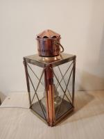 antiquites-collections-lanterne-lampe-de-cabine-bateau-en-laiton-staoueli-alger-algerie