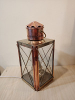 antiquites-collections-lanterne-lampe-de-cabine-bateau-en-laiton-staoueli-alger-algerie