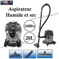 Aspirateur Humide et sec 20L 1600W | TIREX